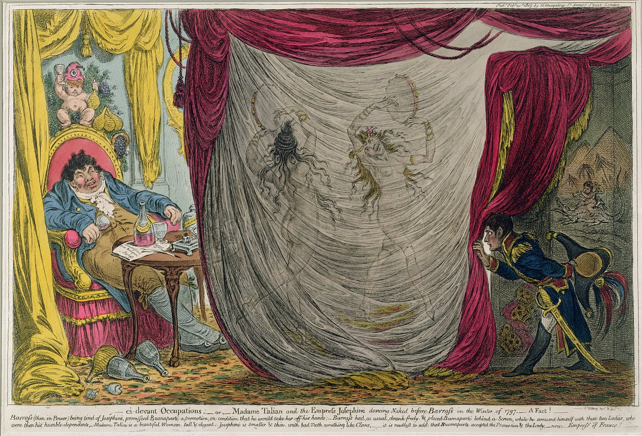 Ci-devant Meslekler veya Madame Talian ve İmparatoriçe Josephine 1797 Kışında Barrass