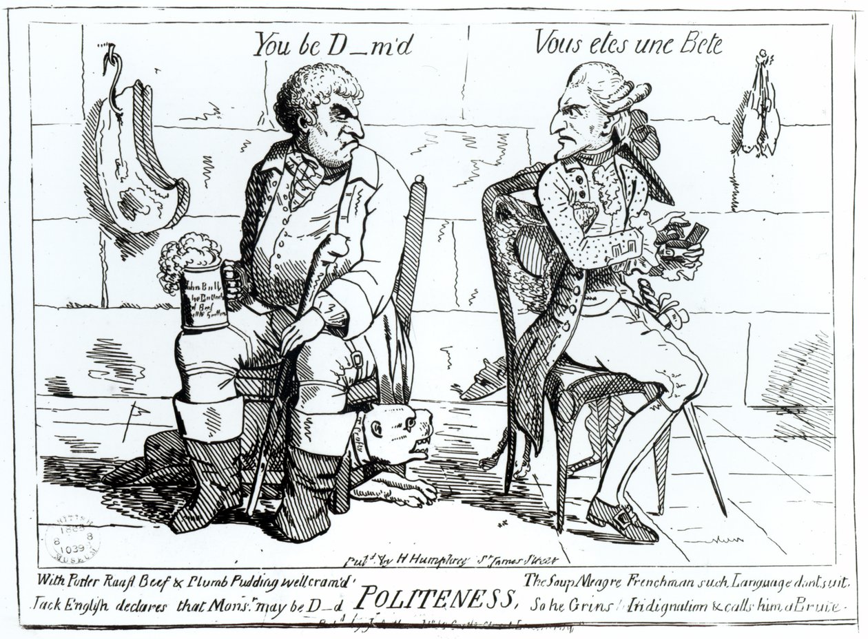 İncelik by James Gillray