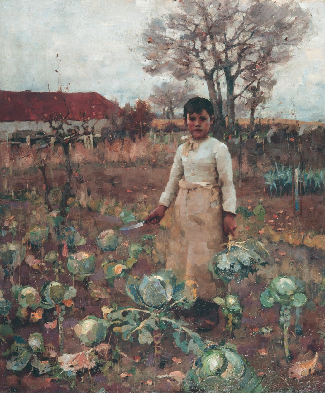 Bir arkanın kızı by James Guthrie