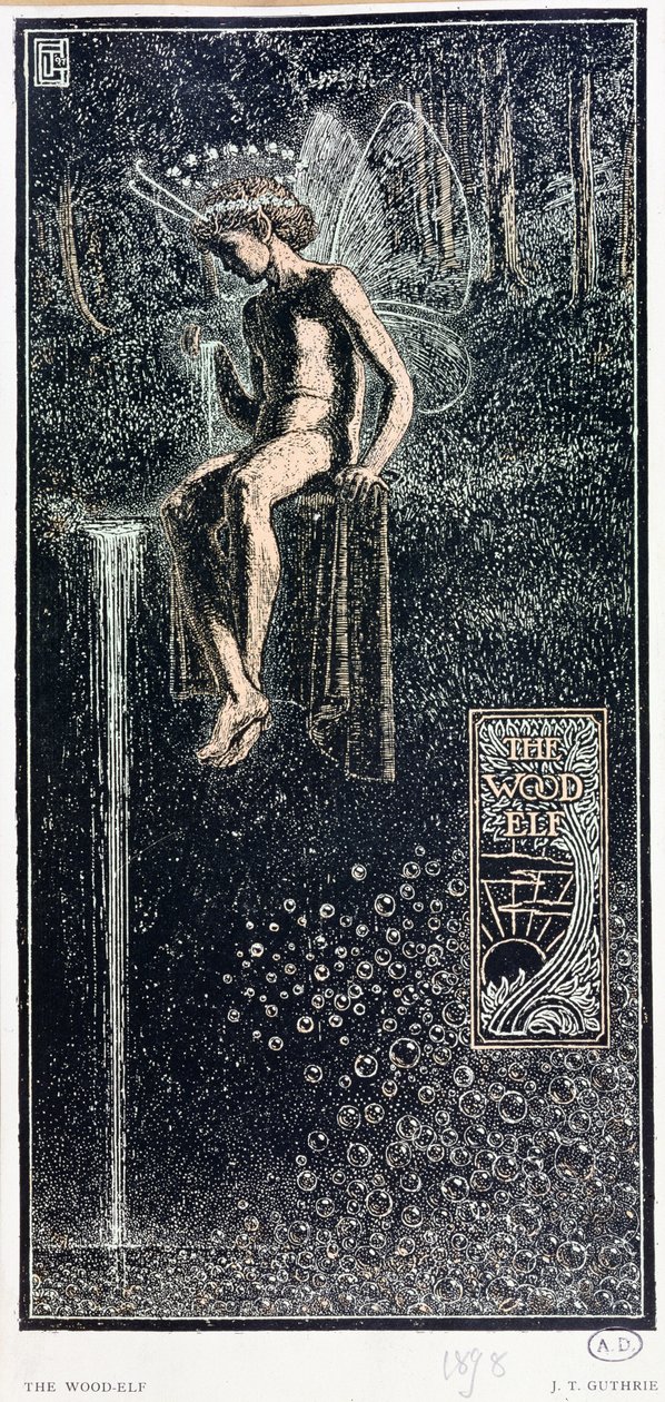 The Wood Elf, 1898  by James J. Guthrie