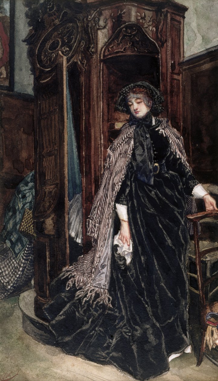 İtiraf, 1867 by James Jacques Joseph Tissot