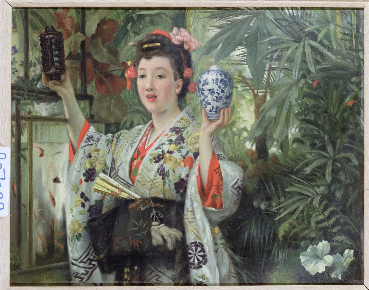 Japon Vazo, c.1870 by James Jacques Joseph Tissot