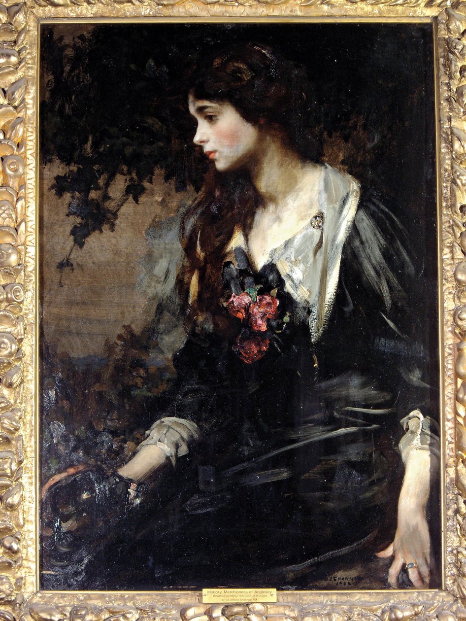 Marjorie, Anglesey Markizi, 1906 by James Jebusa Shannon