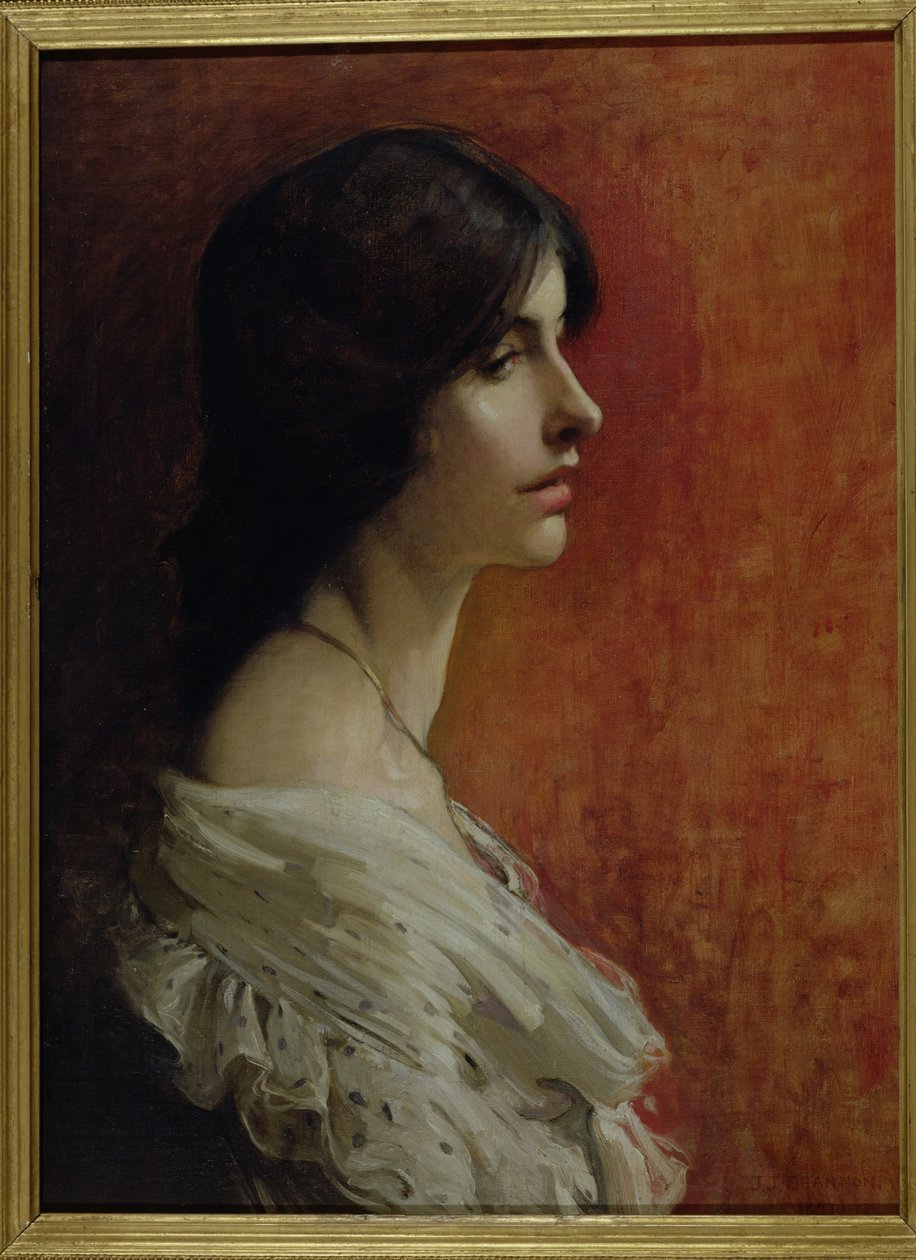 SB 269 Genç Bir Hanımın Portresi, 1897 by James Jebusa Shannon