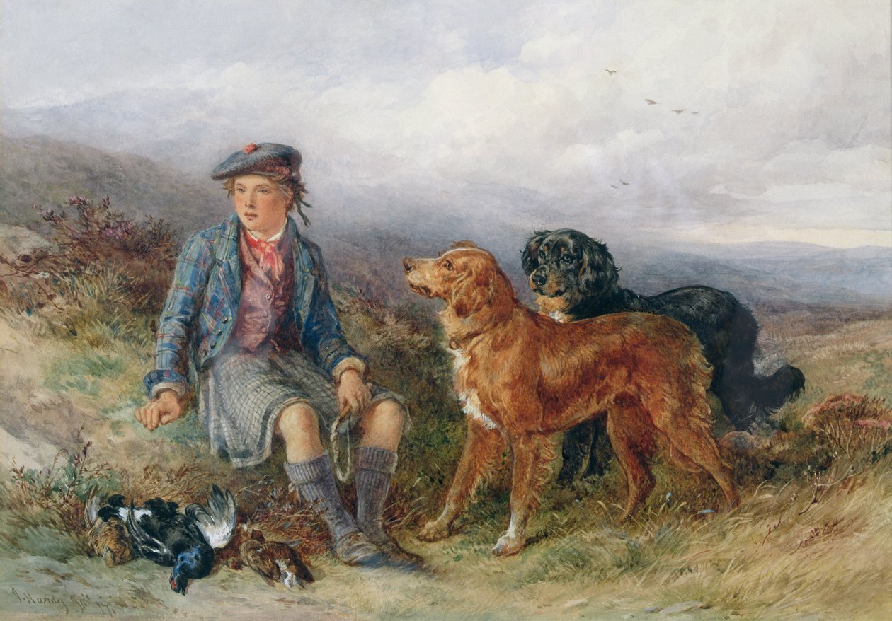 Genç Ghillie, 1871 by James Jnr Hardy