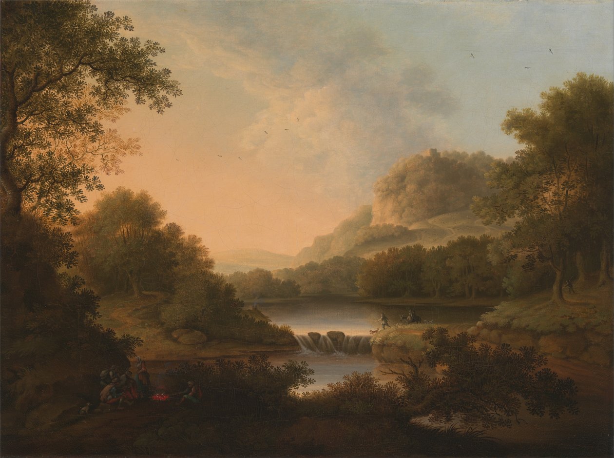 Eşek ve Savak Aşan Köpekli Figürler by James Lambert  of Lewes