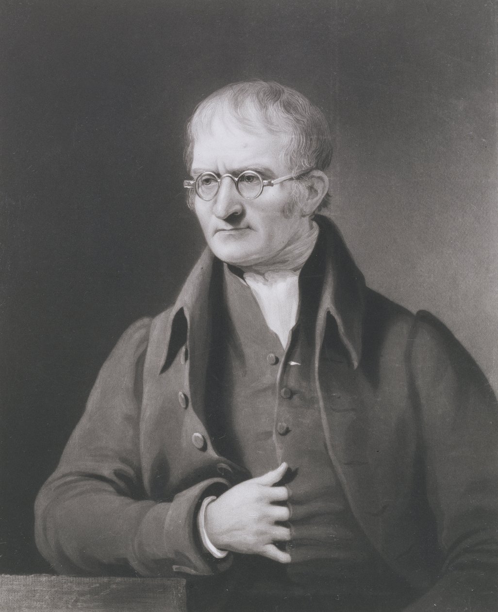 C. Turner tarafından oyulmuş John Dalton (1766-1844) portresi by James Lonsdale