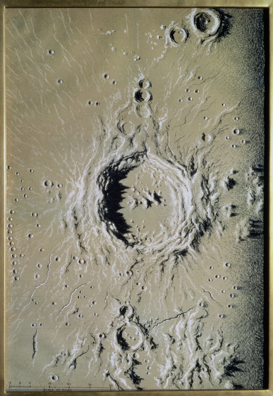 Kopernik (renkli kağıt üzerine tebeşir) by James Hall Nasmyth