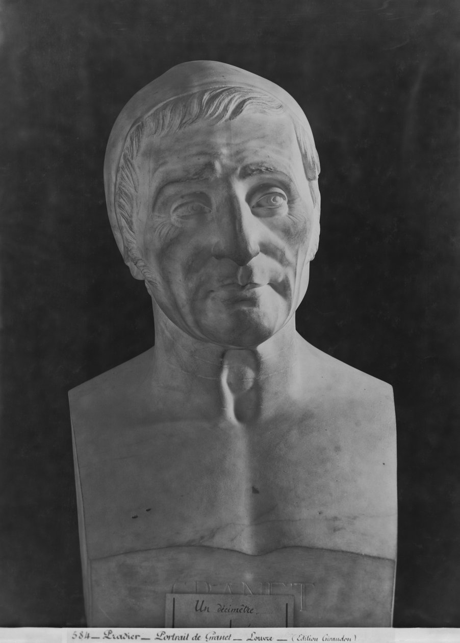 François Marius Granet, 1851 (mermer) by James Pradier