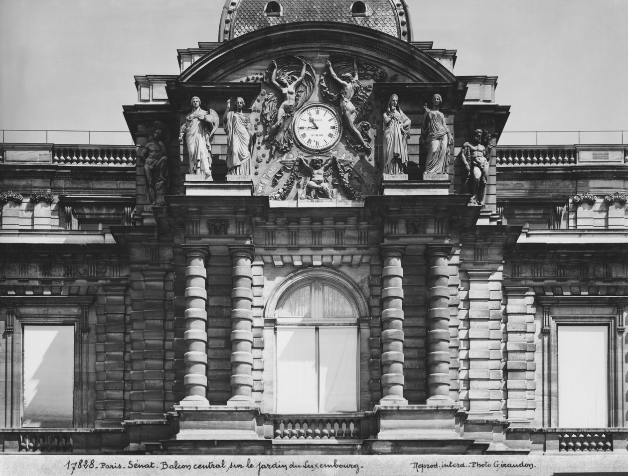 Palais du Luxembourg alınlığı, 1840 (ayrıca bkz. 346522) by James Pradier
