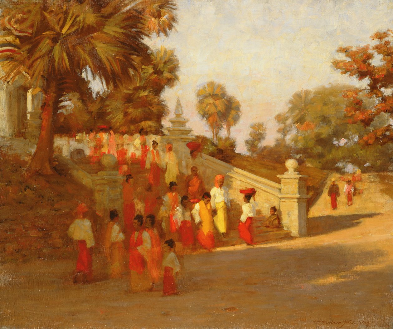 Birmanya Namazı Buluşması by James Raeburn Middleton
