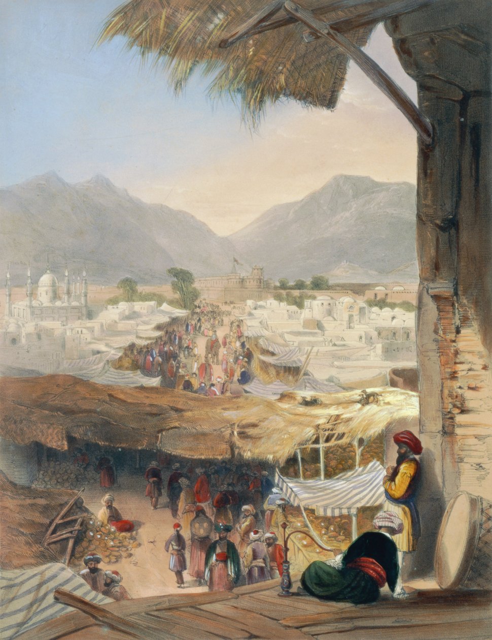 Kandahar Şehri, Ana Çarşısı ve Kalesi, Nakarra Khauneh