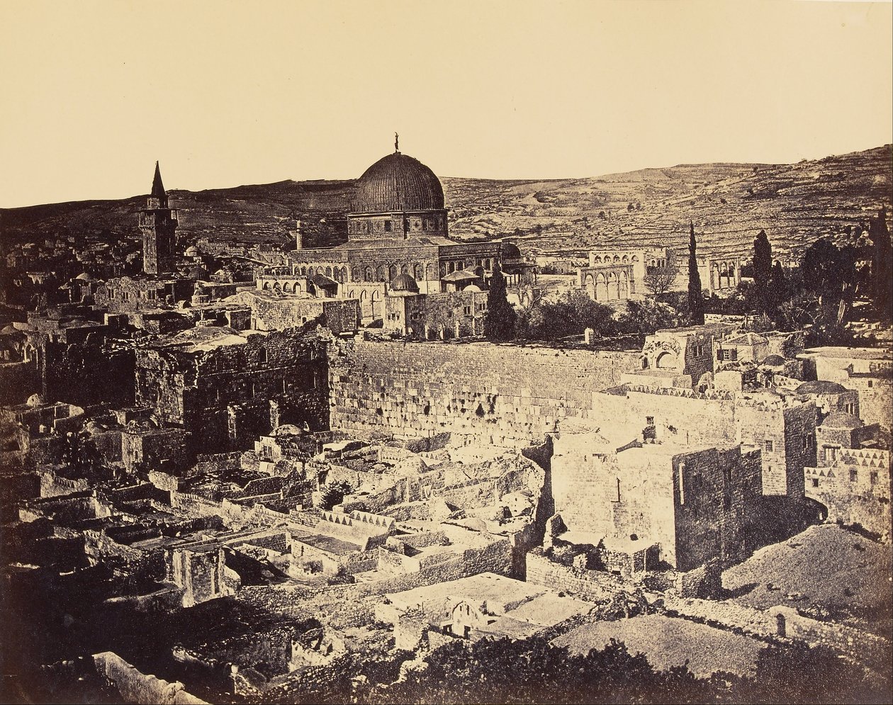 Moriah Dağı ve Ömer Camii by James Robertson