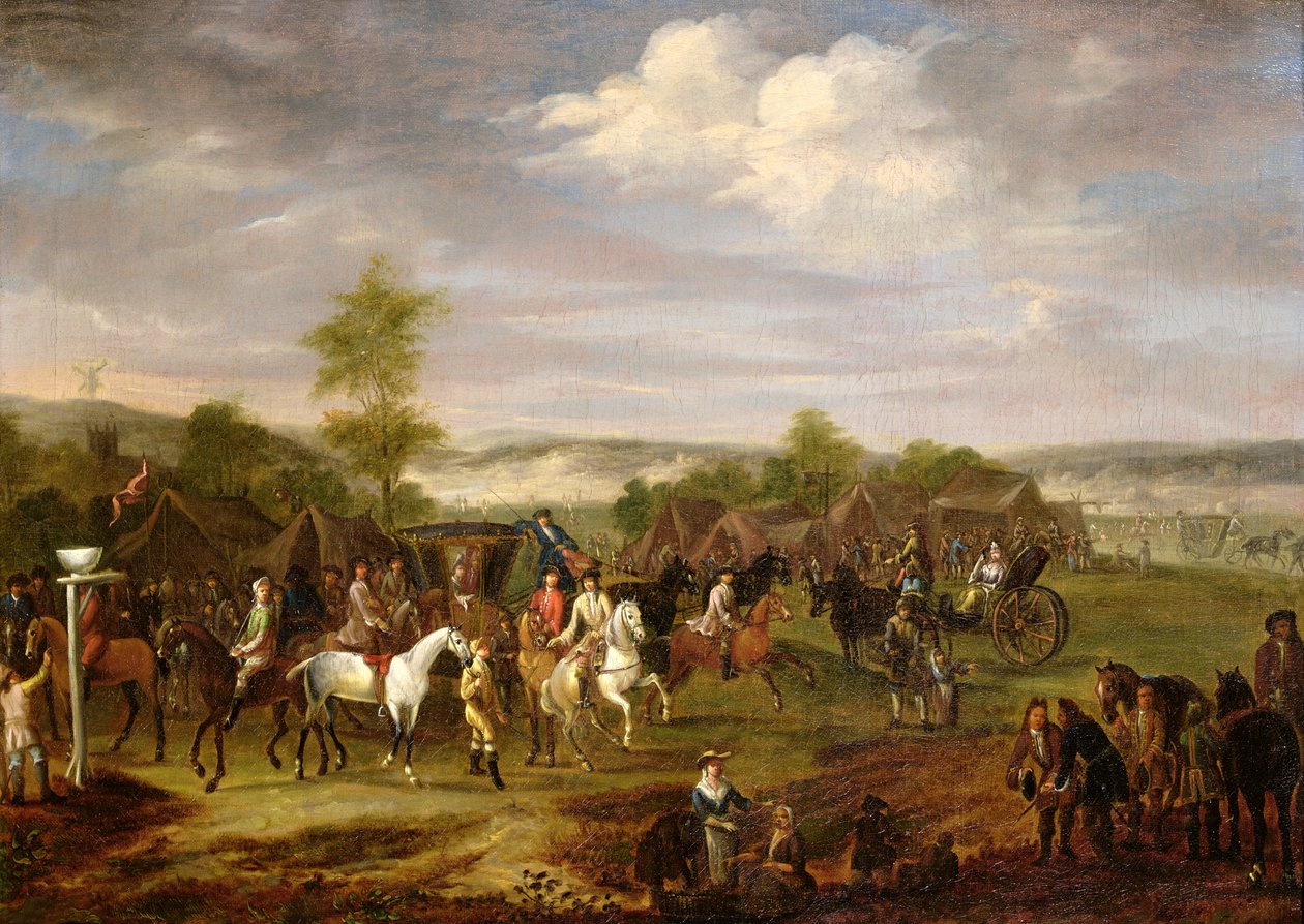Clifton ve Rawcliffe Ings, York'ta buluşma, Eylül 1709 by James Ross