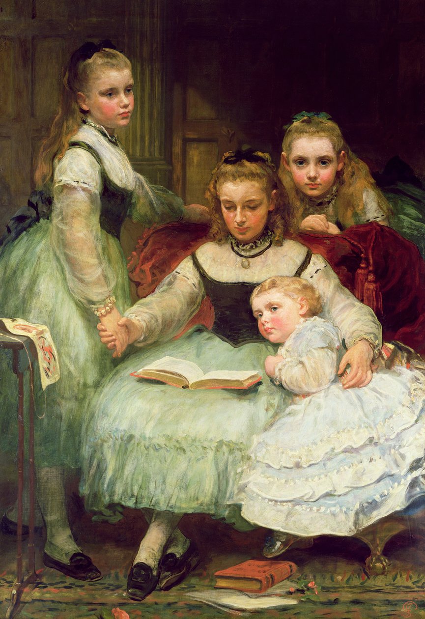 yürüteç kız kardeşler by James Sant