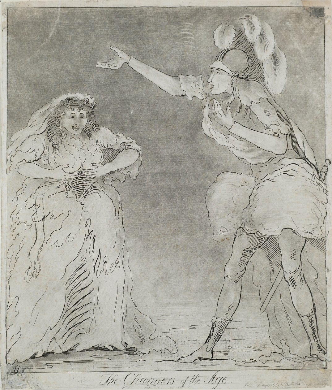 Çağın Büyüleyicileri, 1786 by James Sayers