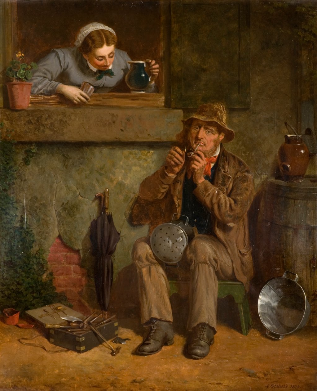 Yaratık Konforları, 1876 by James Stokeld