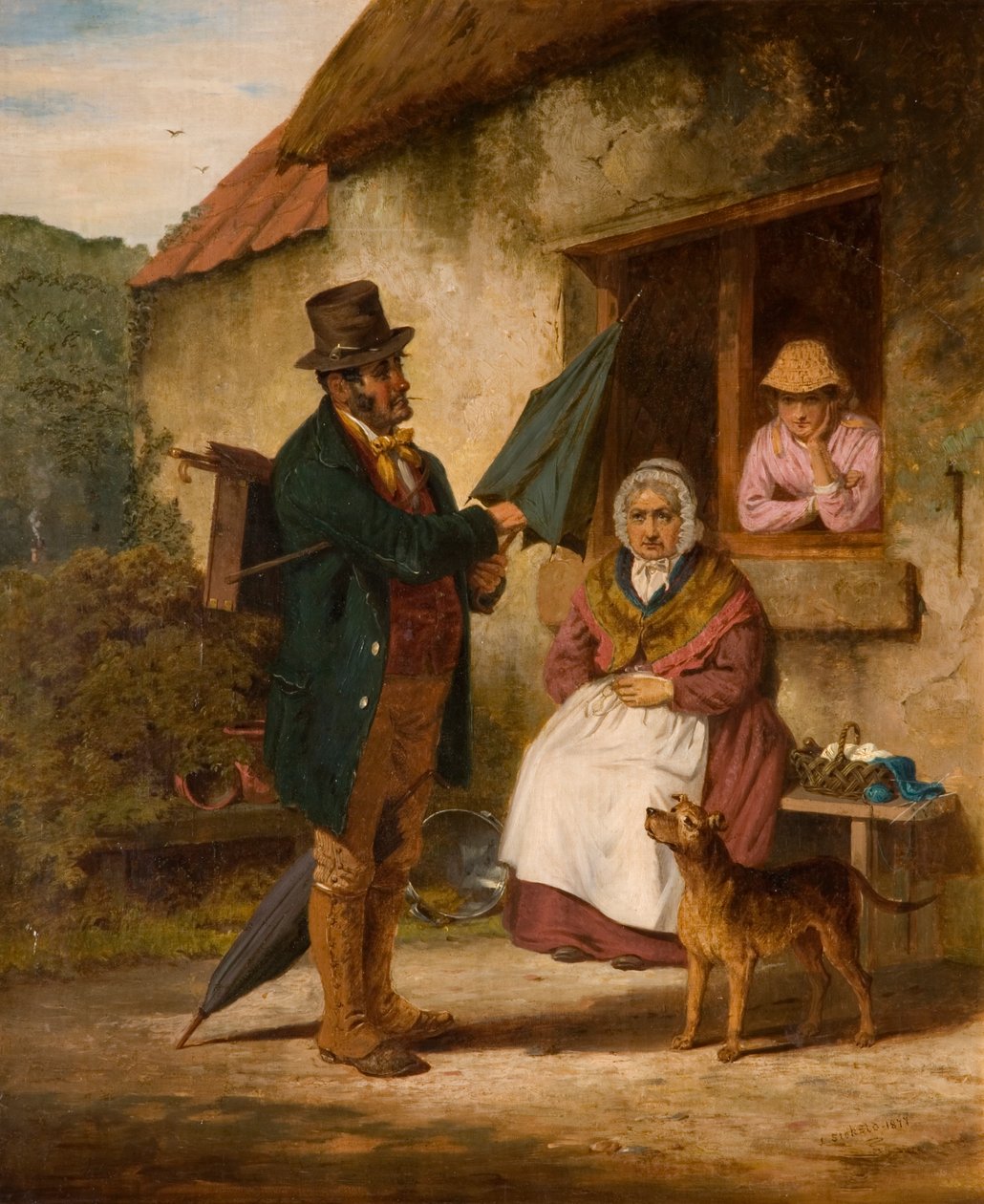 Tahmin vermek, 1877 by James Stokeld