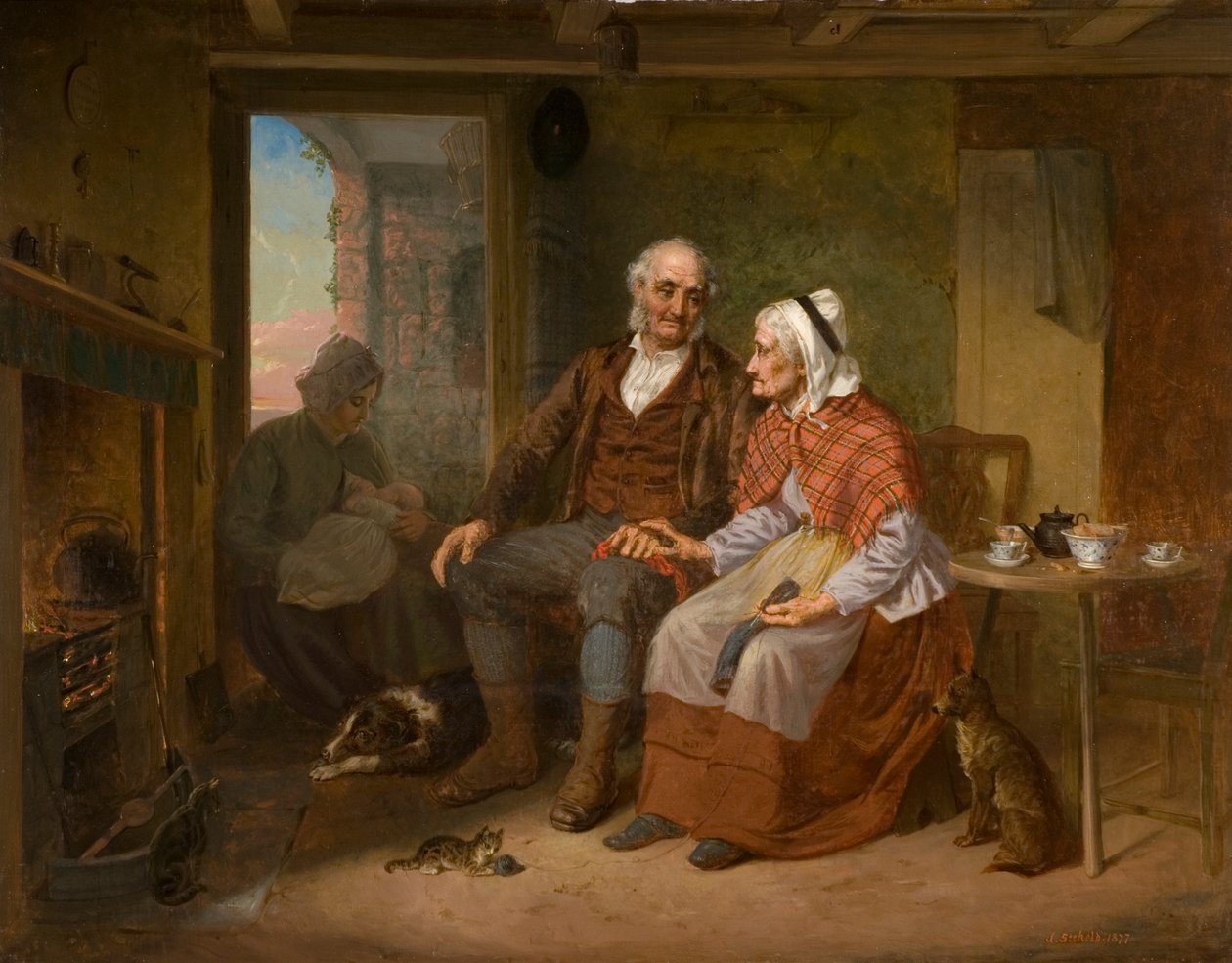 John Anderson benim Jo'm, John, 1877 by James Stokeld