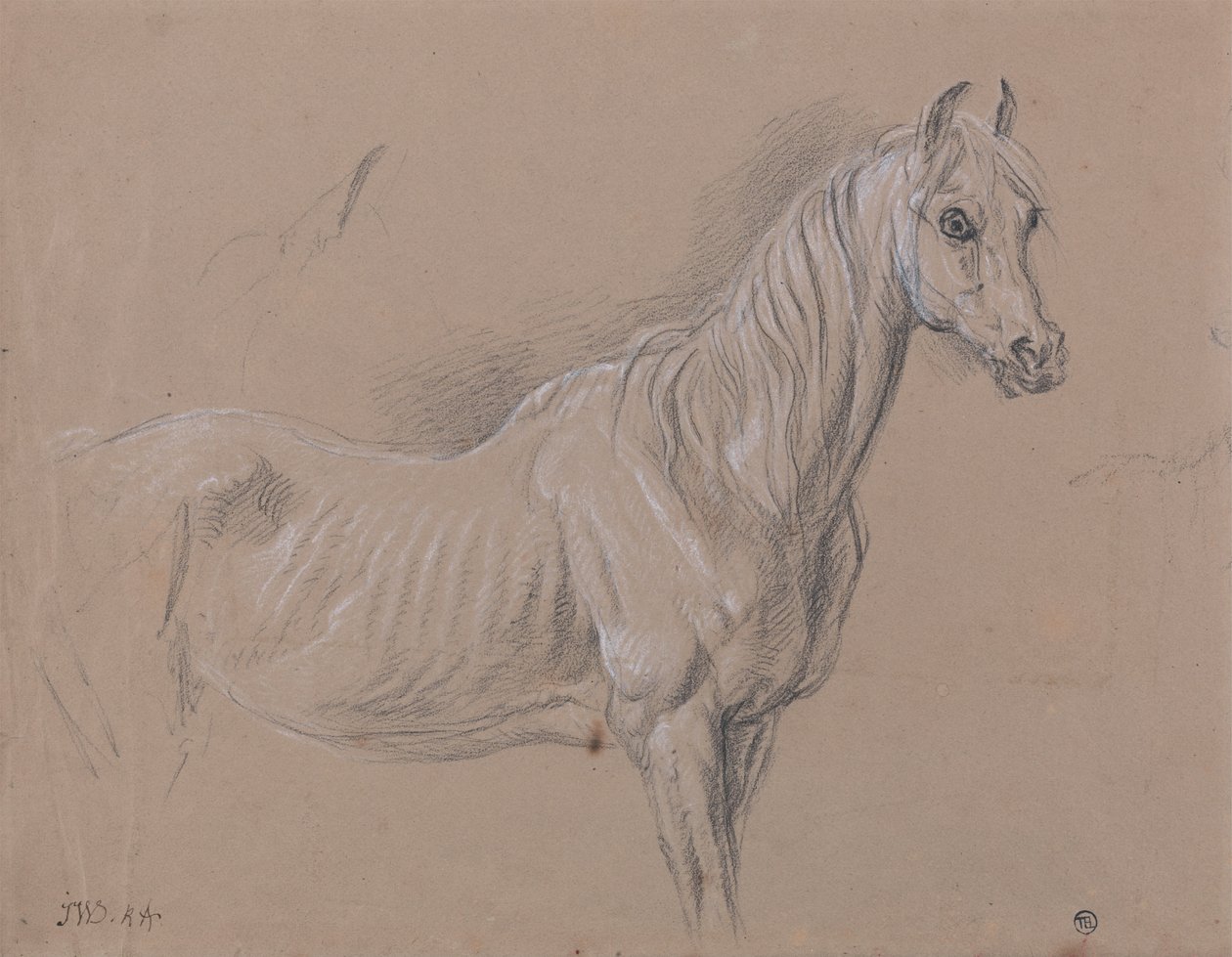 Bir Mare- Muhtemelen Bir Çalışma LAmour de Cheval için, Tarihli 1827, Tate Gallery