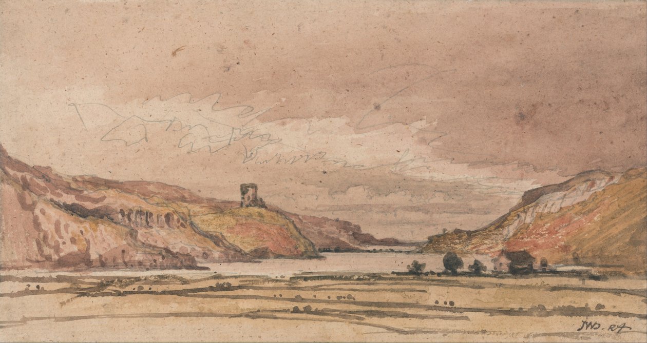 Dolbadarn Kalesi by James Ward