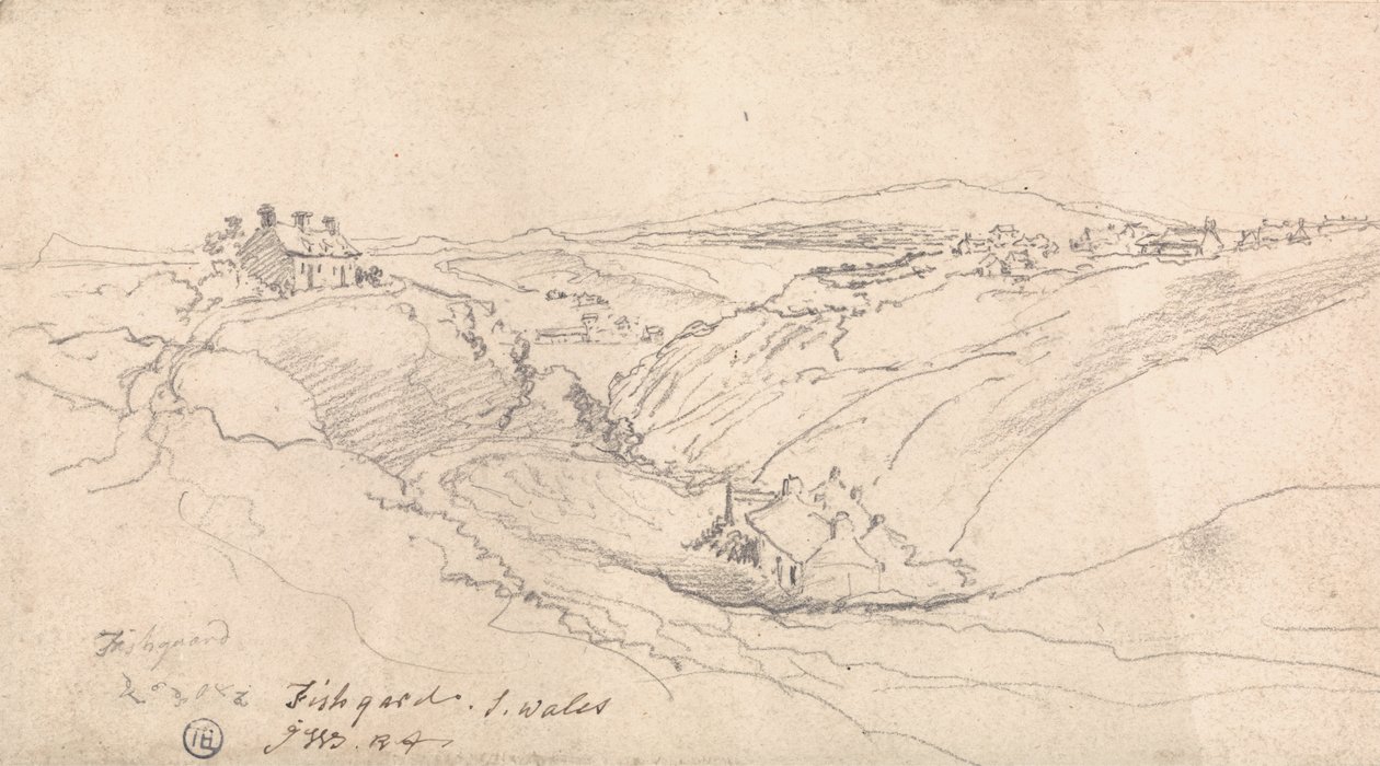 Fishguard, Pembrokeshire, Güney Galler by James Ward