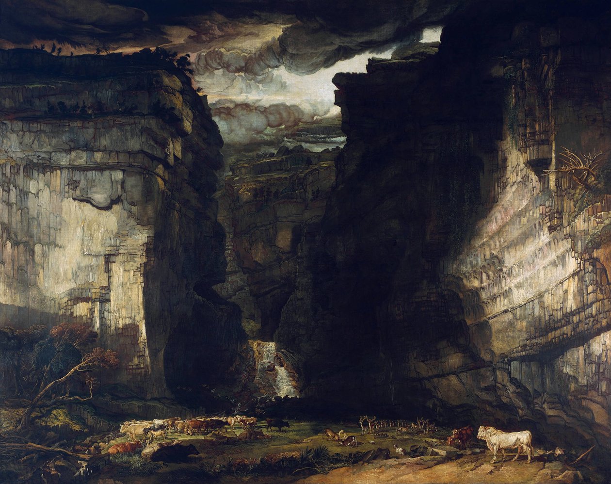 Gordale Skar (Craven, Yorkshire, Lord Ribblesdale