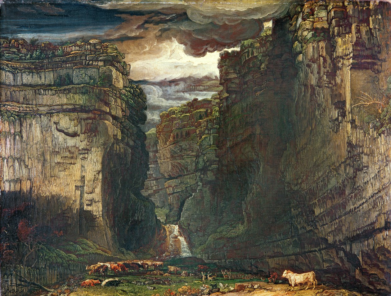 Gordale Yarası, 1813 by James Ward