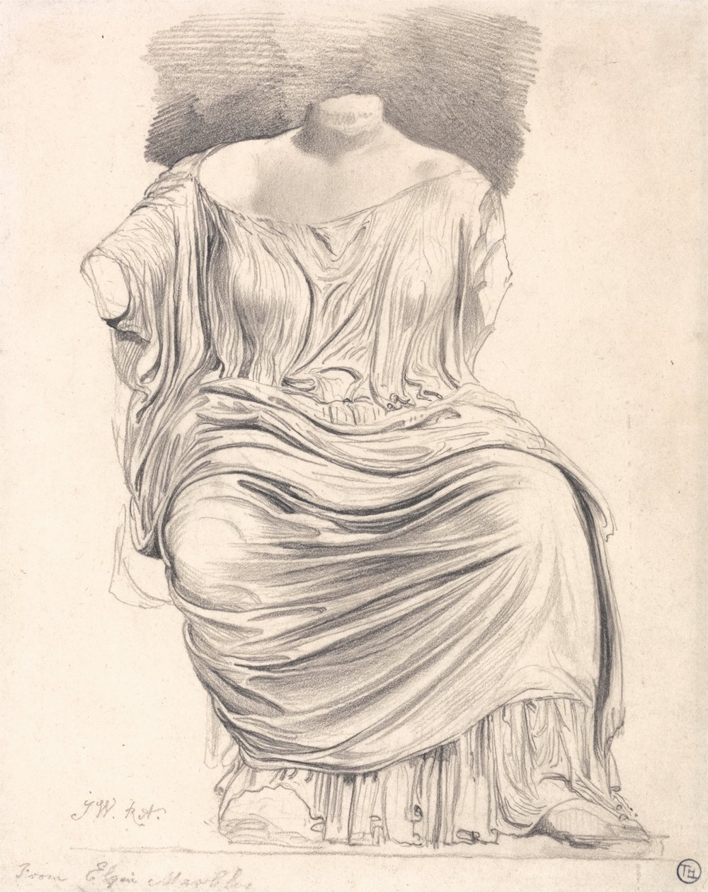 Heykel Çalışması - Elgin Mermerlerinden by James Ward