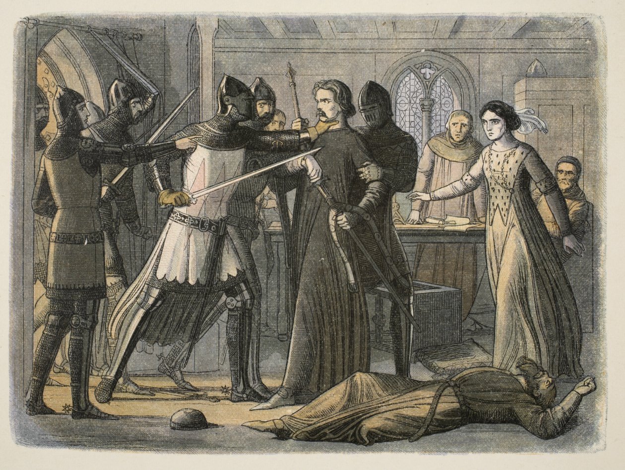 Mortimer, Kral tarafından ele geçirildi, A Chronicle of England M.Ö. 55