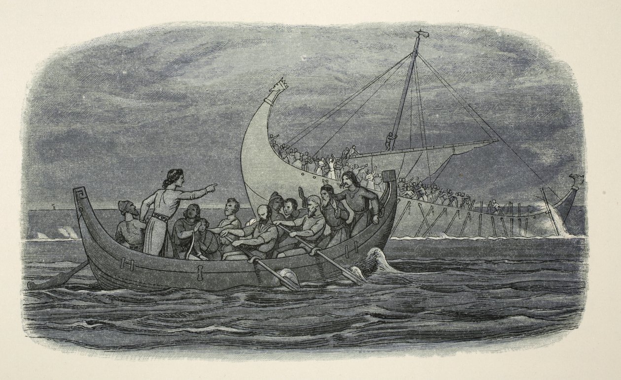 Beyaz Geminin Batığı, A Chronicle of England M.Ö. 55