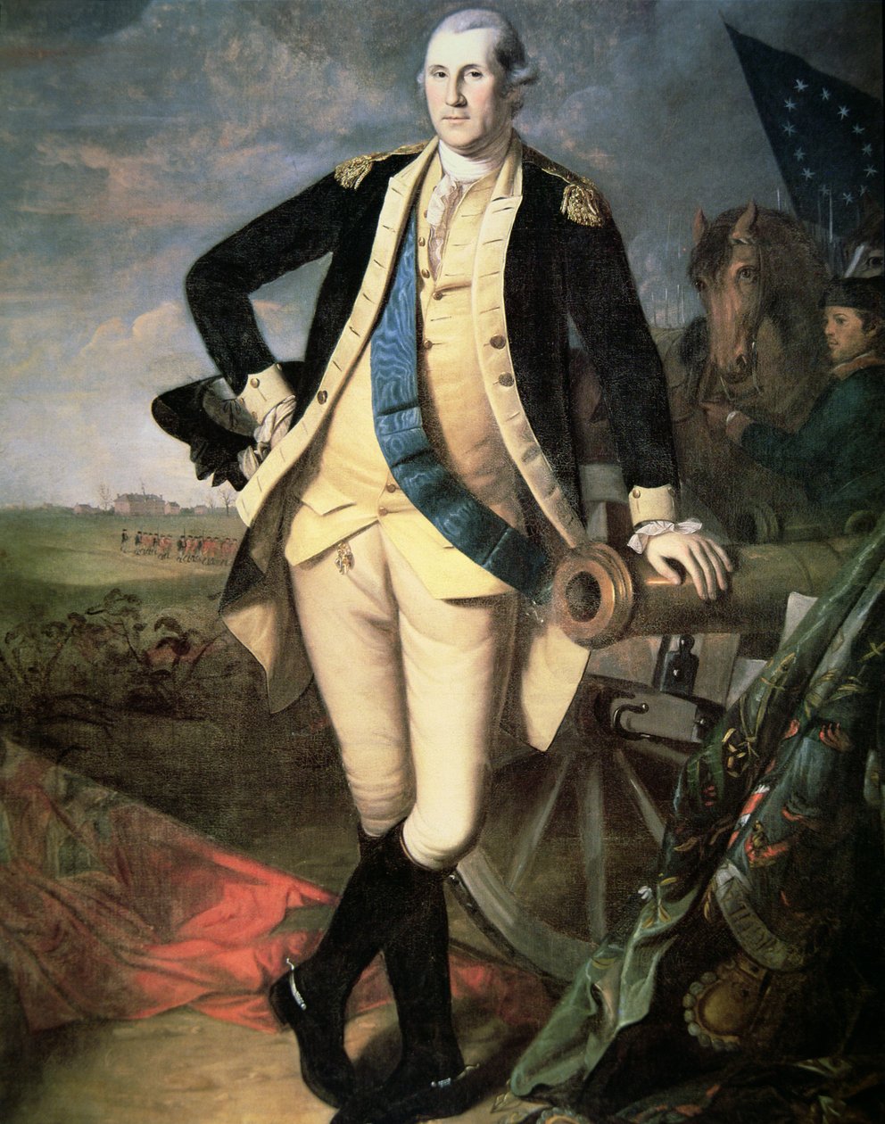 General George Washington (1732-99) Yorktown, Virginia