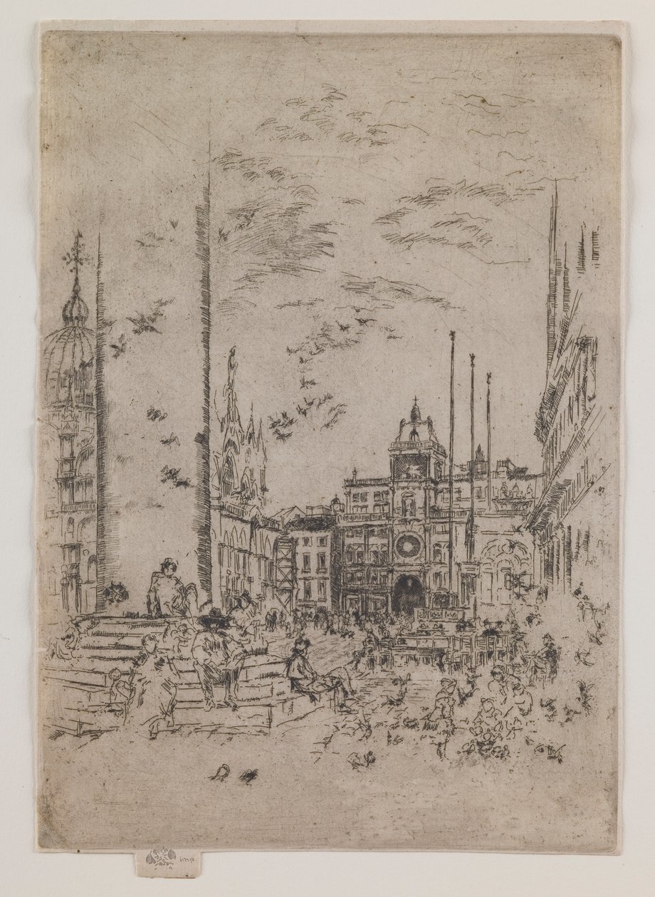 Piazzetta by James Abbott McNeill Whistler