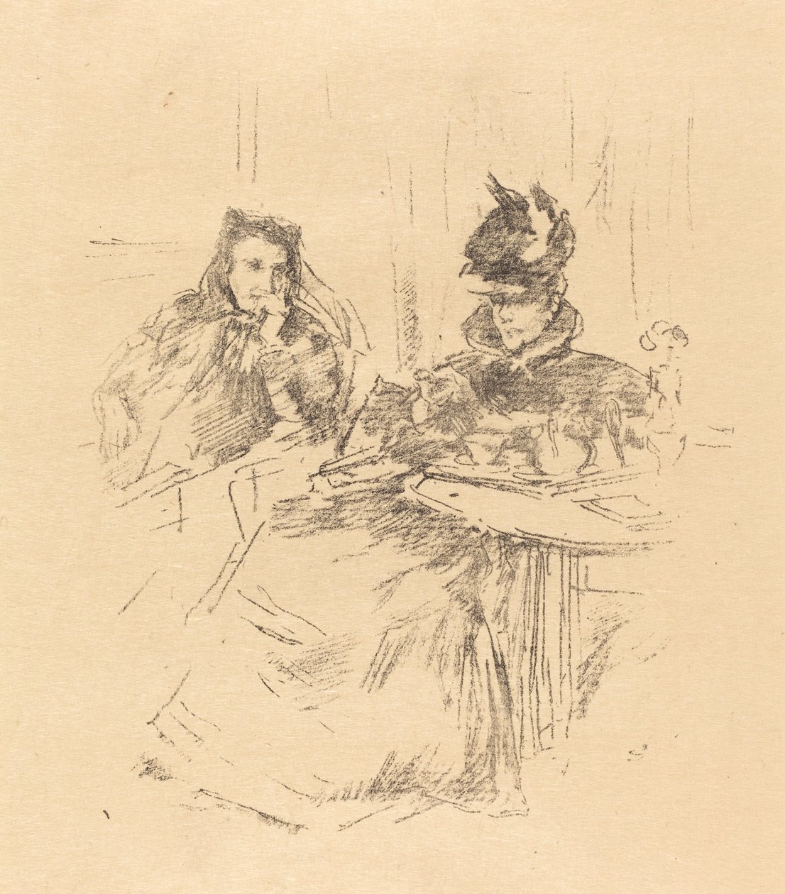 İkindi Çayı, 1897. by James Abbott McNeill Whistler