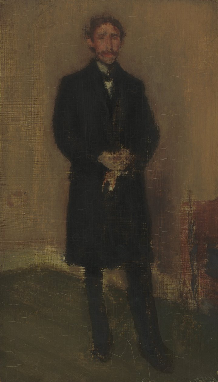 Alexander Arnold Hannay, c. 1896. by James Abbott McNeill Whistler