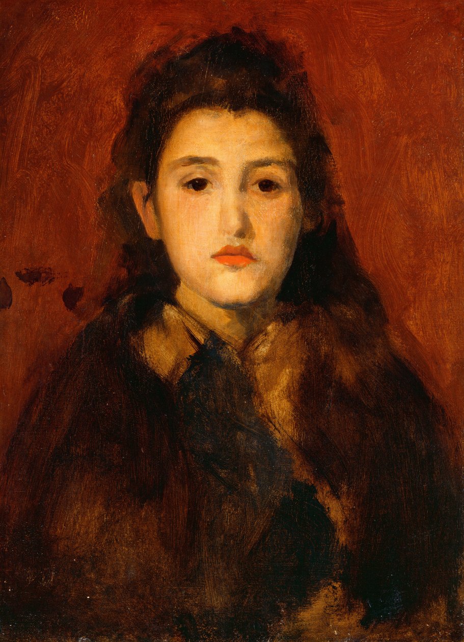 Alice Popo, yak. 1895 (tuval üzerine yağlı boya) by James Abbott McNeill Whistler