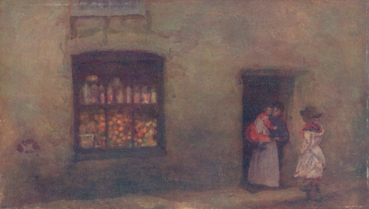 Turuncu Bir Not: Tatlıcı, 1884, 1904 by James Abbott McNeill Whistler