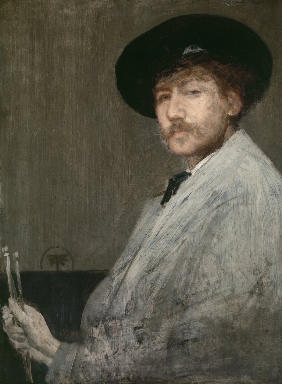 Aranjman Gri: Ressamın Portresi, 1872 dolayları by James Abbott McNeill Whistler