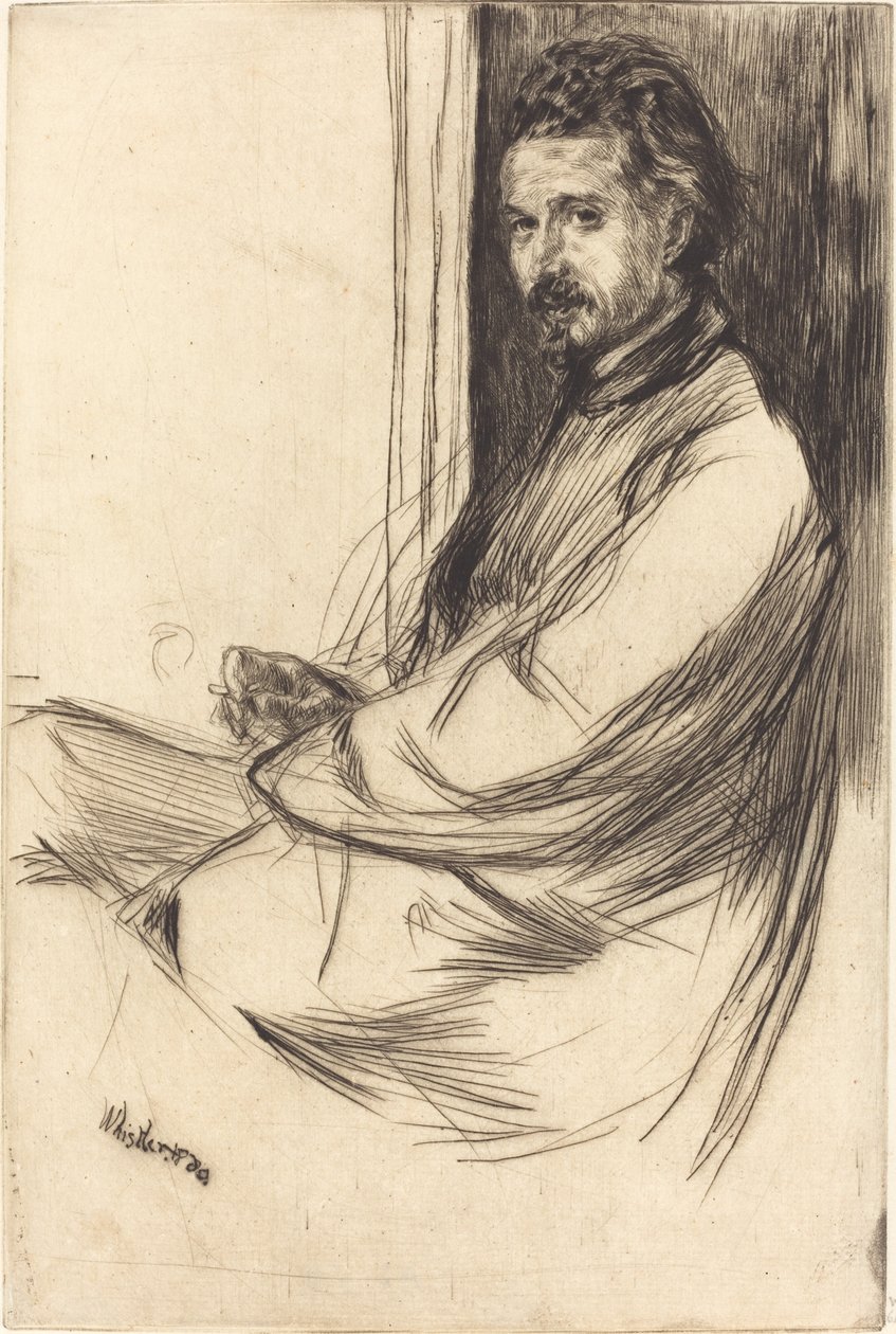 Axenfeld, 1859. by James Abbott McNeill Whistler