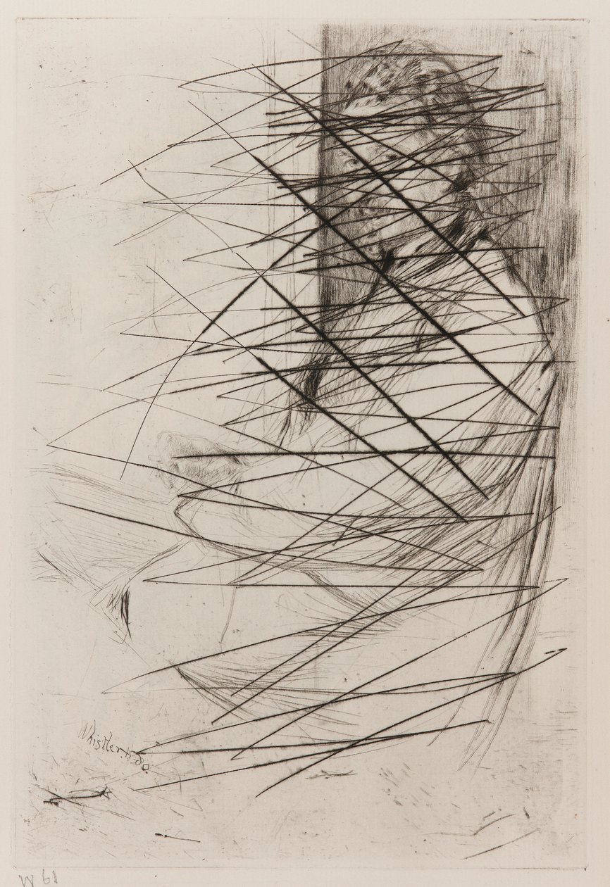 Axenfeld, 1860. by James Abbott McNeill Whistler