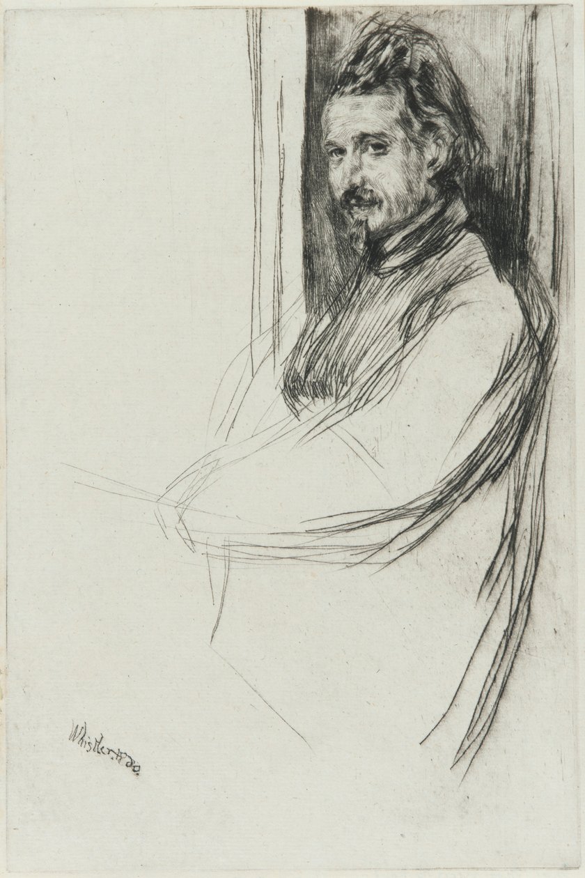 Axenfeld, 1860. by James Abbott McNeill Whistler