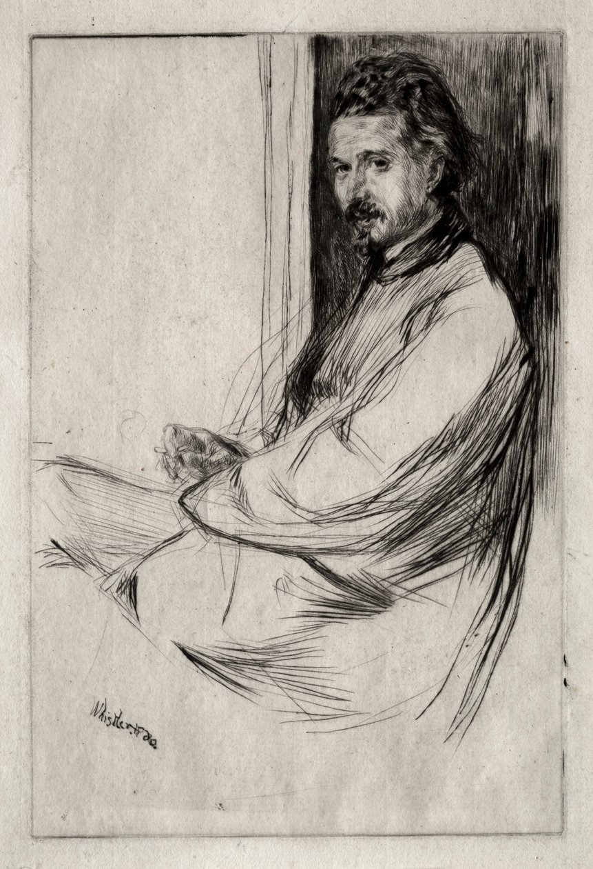 Axenfeld, 1860. by James Abbott McNeill Whistler