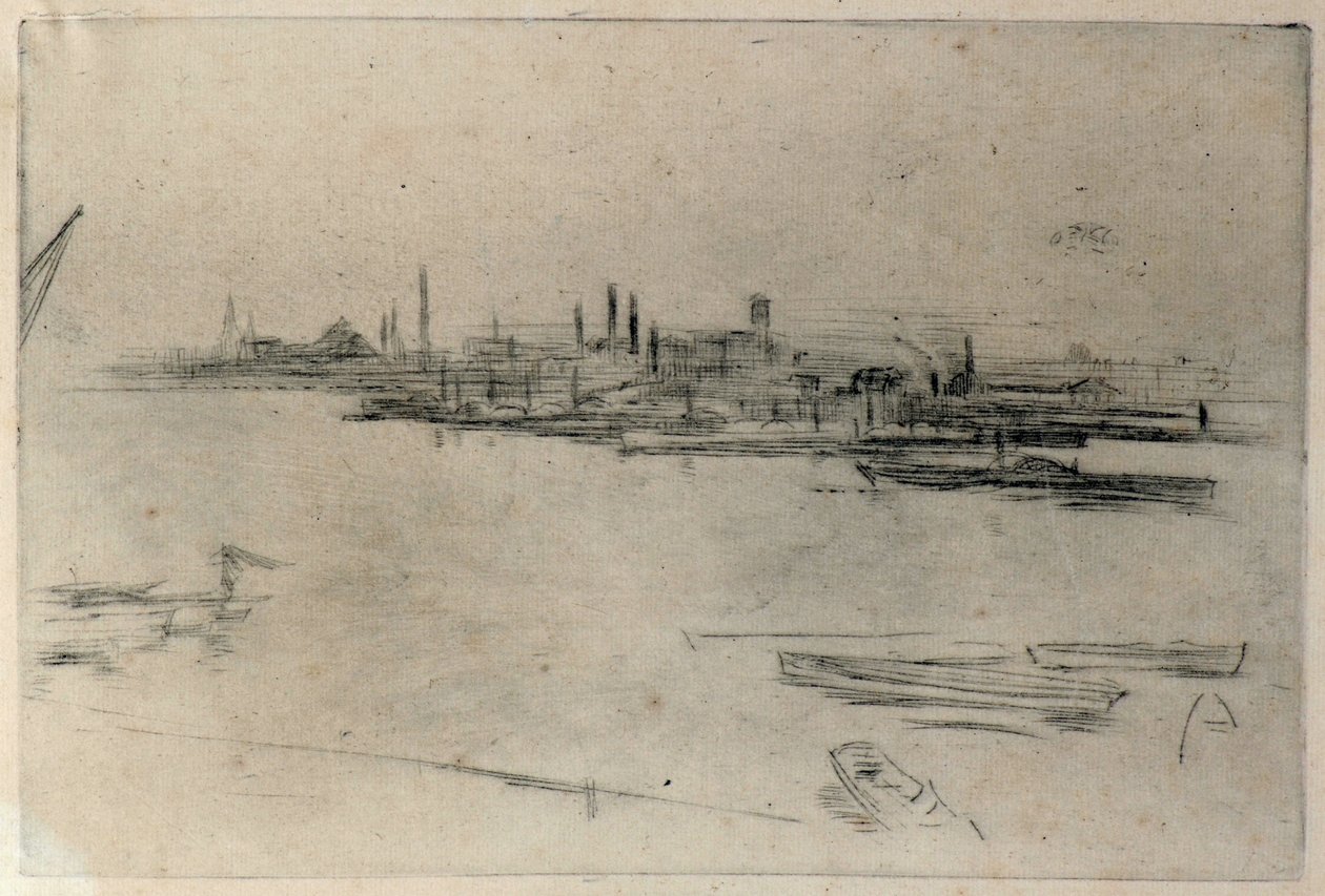 Battersea, Şafak by James Abbott McNeill Whistler