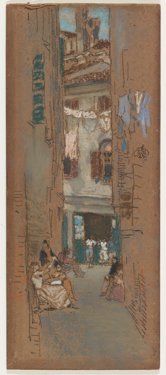 Boncuk Kordonları, 1880. by James Abbott McNeill Whistler