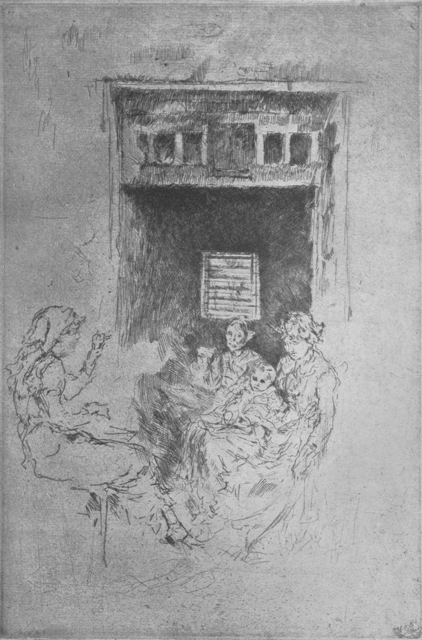 Boncuk Kordonları, c1880, 1904 by James Abbott McNeill Whistler
