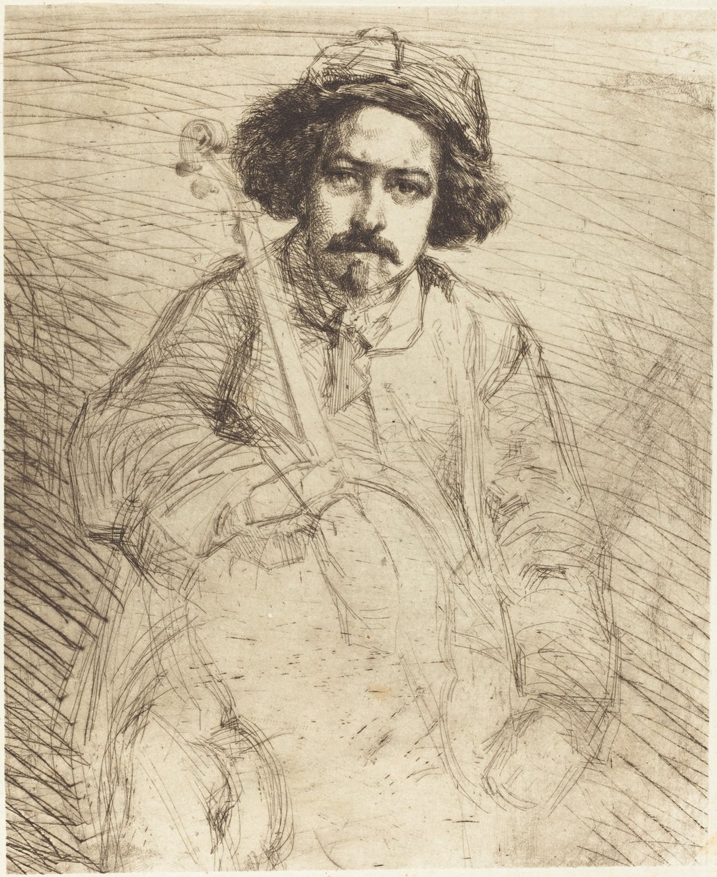 Spoiler, 1859. by James Abbott McNeill Whistler
