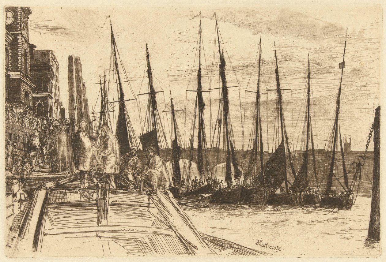 fatura kapısı by James Abbott McNeill Whistler