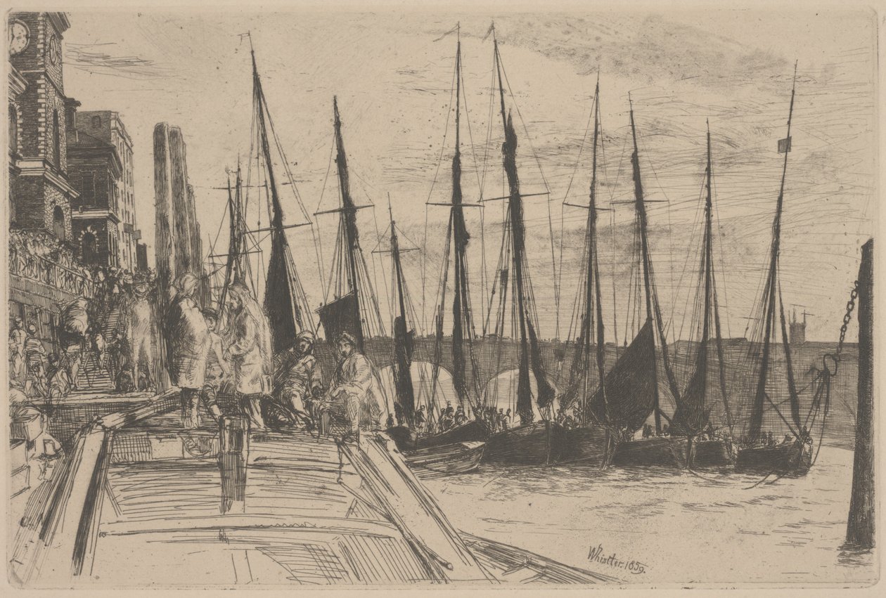fatura kapısı by James Abbott McNeill Whistler
