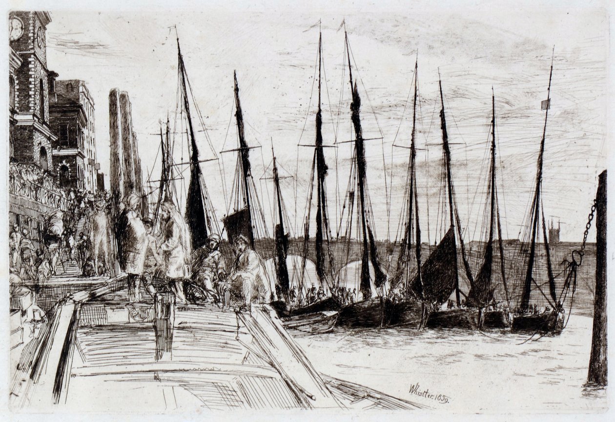 fatura kapısı by James Abbott McNeill Whistler