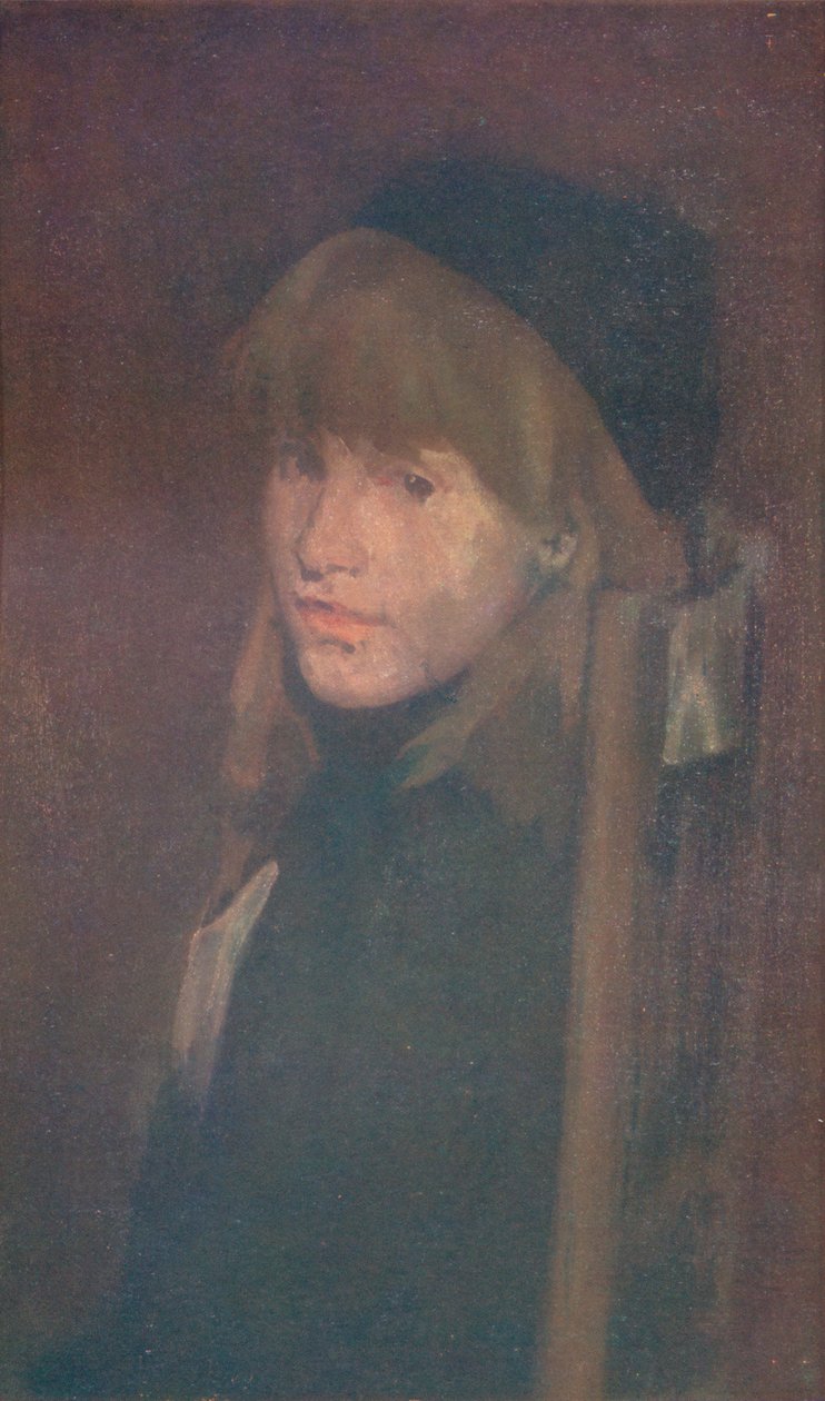 Kahverengi ve Altın, Lillie Bizim Sokakta, 1896 1904 by James Abbott McNeill Whistler